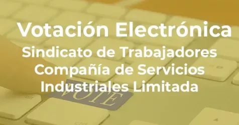 Logo de la votación Votación última oferta empleador negociación colectiva Sindicato CSI