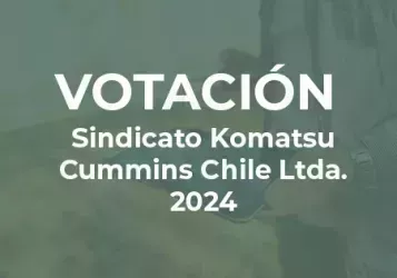 Logo de la votación Votación Reforma de Estatutos Sindicato Komatsu Cummins Chile Ltda. 2025